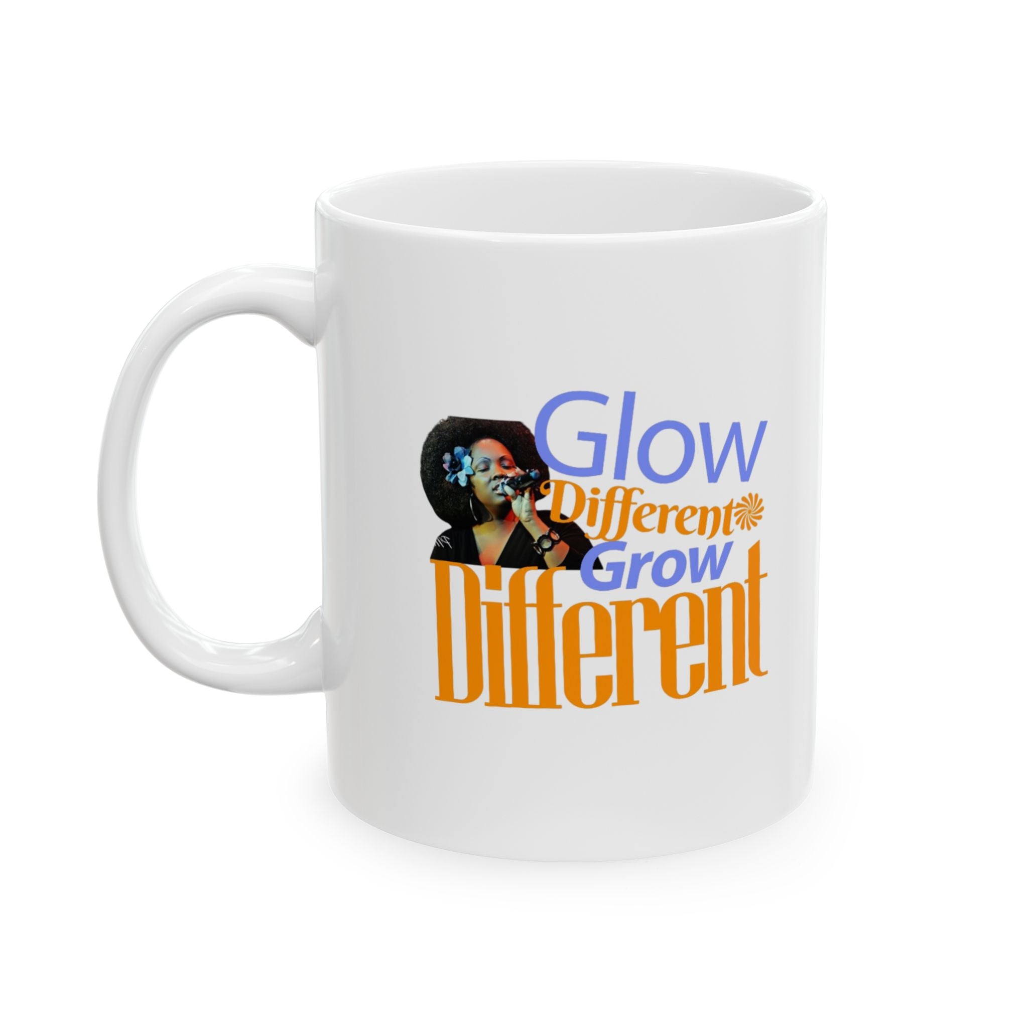 Inspirational Ceramic Mug, Afro Woman Coffee Cup, Motivational Drinkware Gift, Empowering Morning Mug, The Ameya Taylor Experience